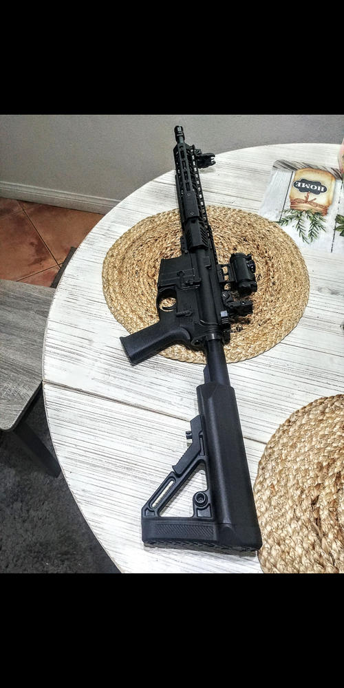 UTG PRO AR-15 Ops Ready S1 Mil-Spec Stock - Black - Customer Photo From Miguel Bravo