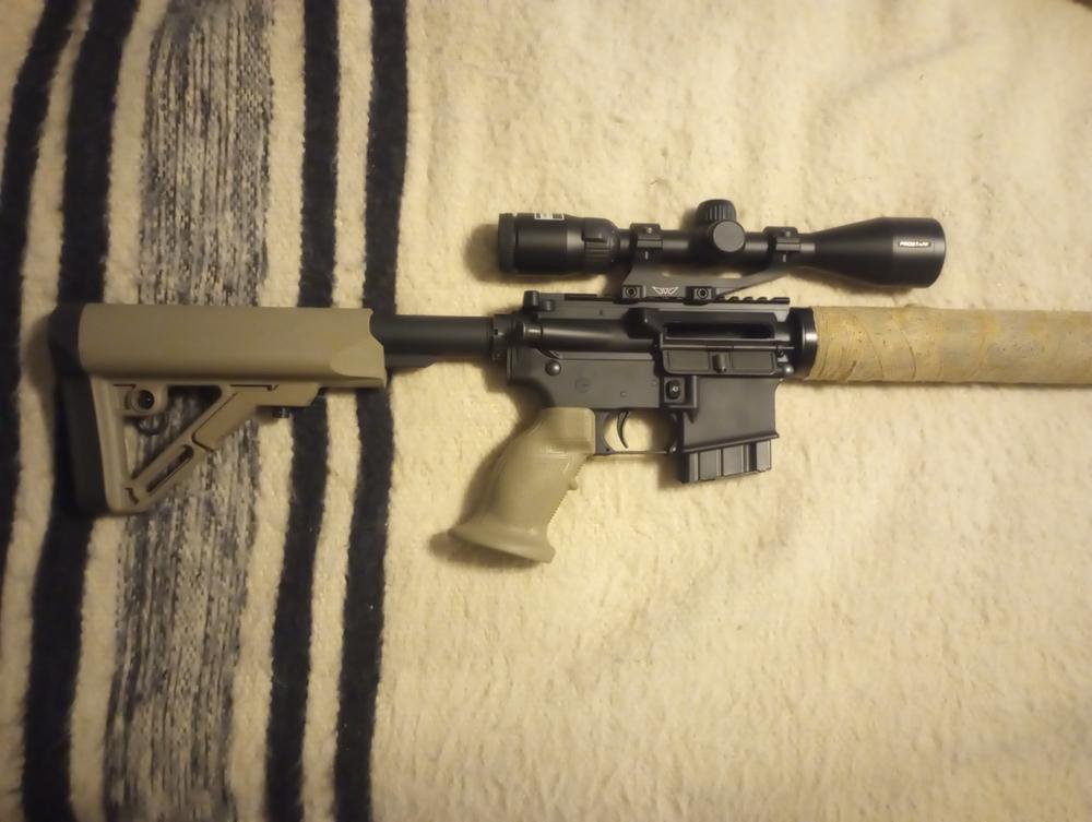 UTG PRO AR-15 Ops Ready S1 Mil-Spec Stock - FDE - Customer Photo From Chad Crandall