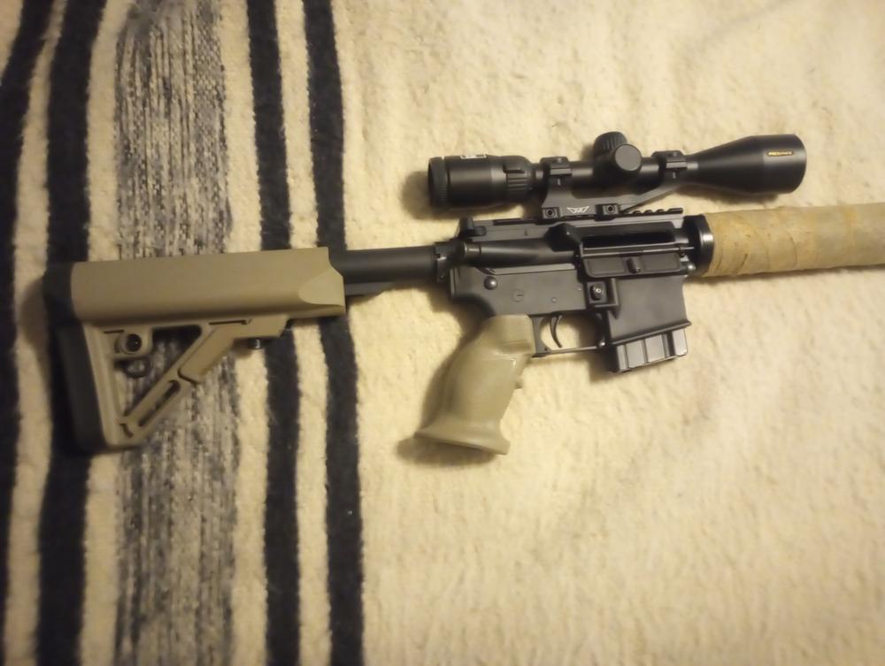 UTG PRO AR-15 Ops Ready S1 Mil-Spec Stock - FDE - Customer Photo From Chad Crandall