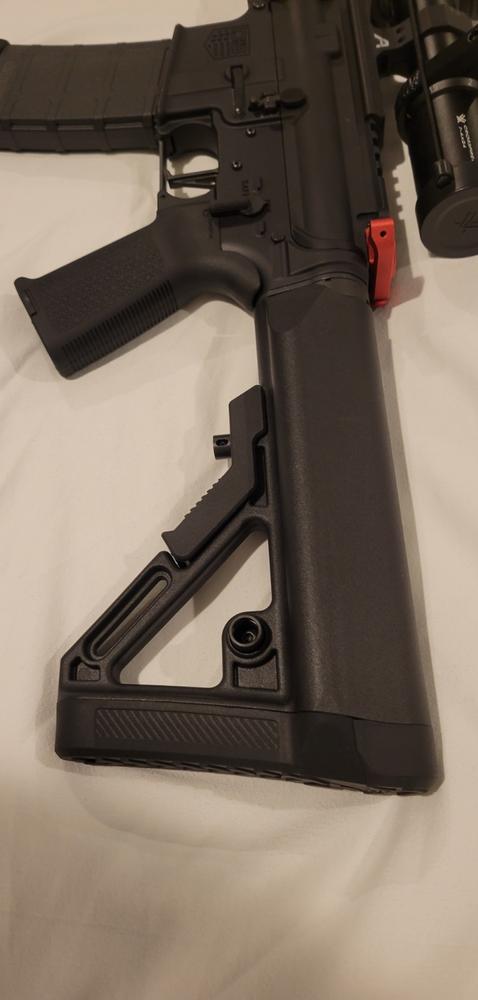 UTG PRO AR-15 Ops Ready S1 Mil-Spec Stock - Black - Customer Photo From Keifer LuCore