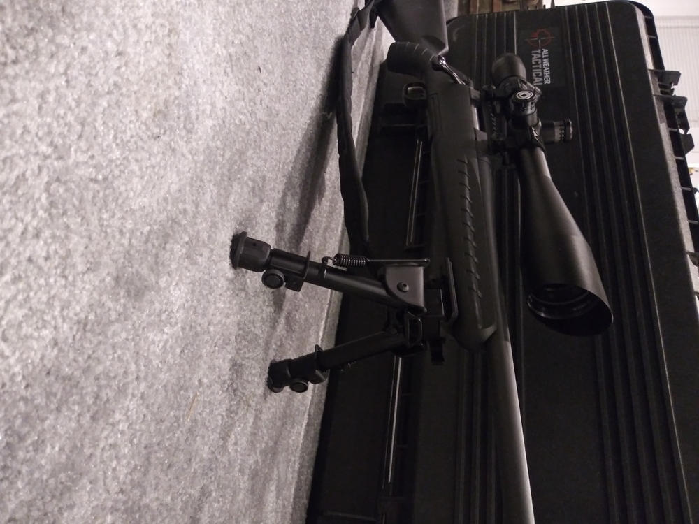 UTG Tactical OP Bipod, QD Lever Mount - 5.9"-7.3" - Customer Photo From Richard Smith