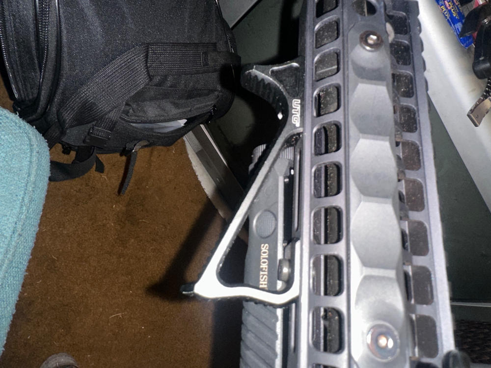 UTG Ultra Slim Angled Foregrip - Customer Photo From David Jaime