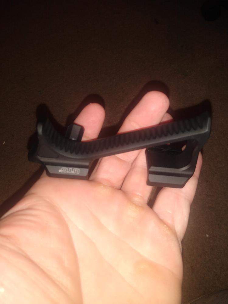 UTG Ultra Slim Angled Foregrip - Customer Photo From Matt Patrick