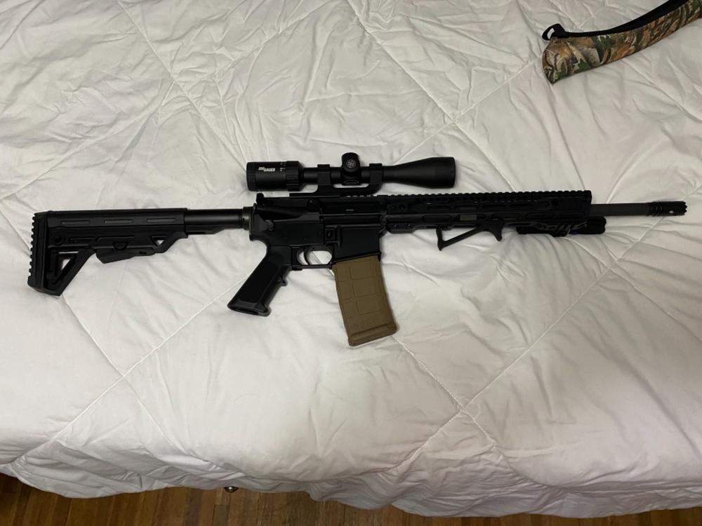 UTG Ultra Slim Angled Foregrip - Customer Photo From Michael Buresh