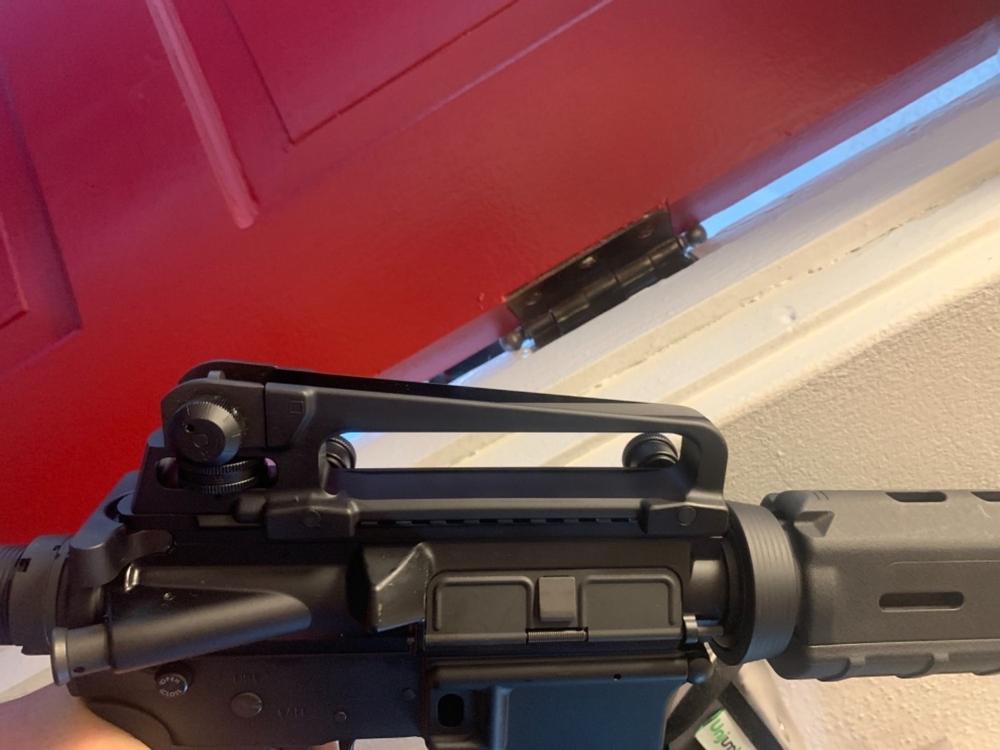 UTG PRO US Made Mil-spec 7075-T6 Forged Carry Handle Sight - Customer Photo From Niccolas Peralta