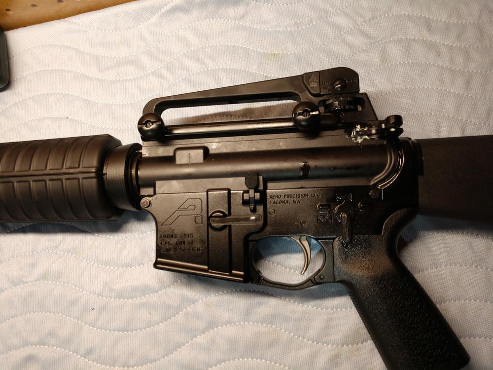 UTG PRO US Made Mil-spec 7075T6 Forged Carry Handle Sight - Customer Photo From James Uher