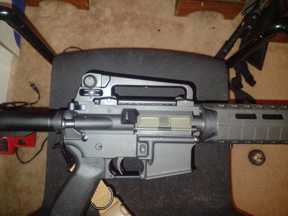 UTG PRO US Made Mil-spec 7075T6 Forged Carry Handle Sight - Customer Photo From David Hardin