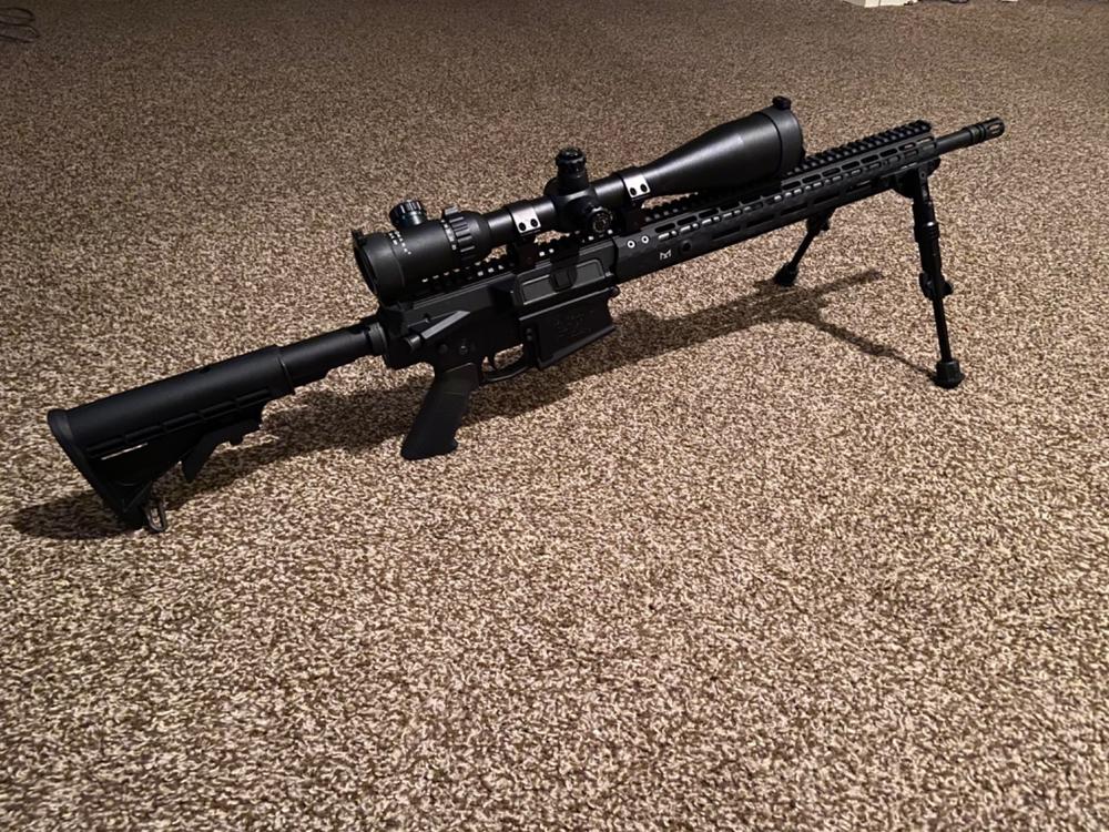 UTG Recon Flex M-LOK Bipod - Matte Black - 5.7"-8" - Customer Photo From Jason Murray