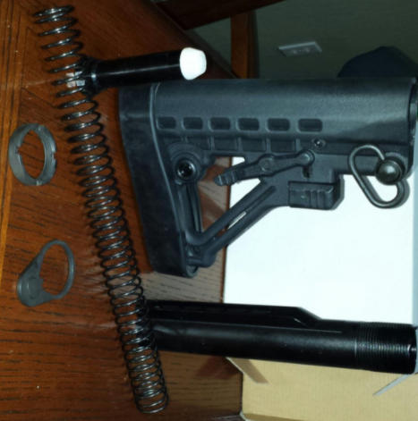 Trinity Force Omega Mil Spec Stock & Buffer Kit - Black - Customer Photo From Terry Thomas