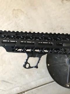 UTG M-LOK Ultra Slim Handstop - Black - Customer Photo From clifford wickham