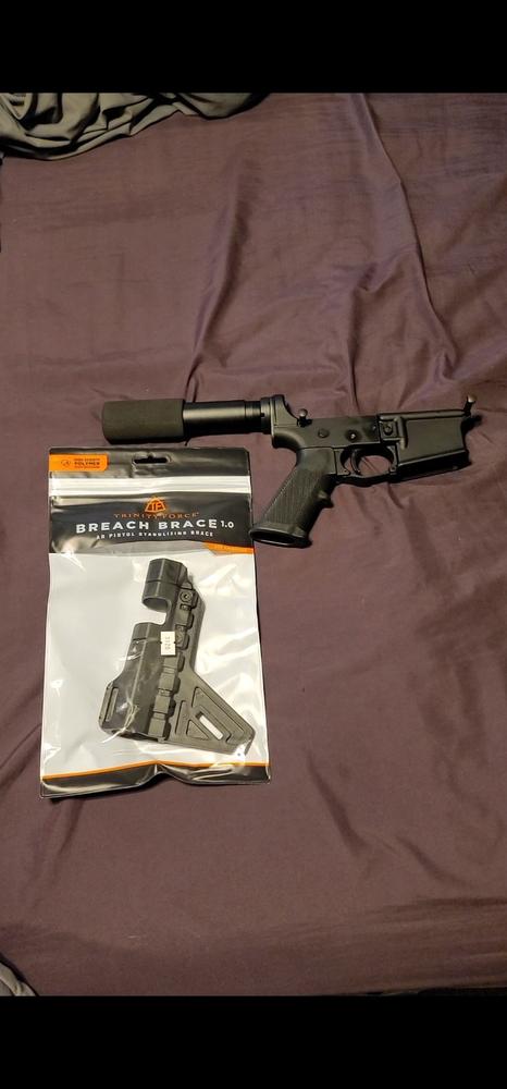 Trinity Force Pistol Buffer / Receiver Extension Kit - Customer Photo From Edan Cooper