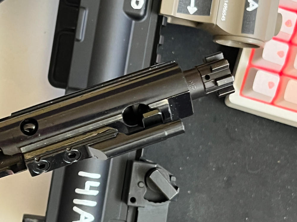 Microbest C158 HPT/MPI 5.56 Bolt Carrier Group - Black Nitride - Customer Photo From Patrick Chen