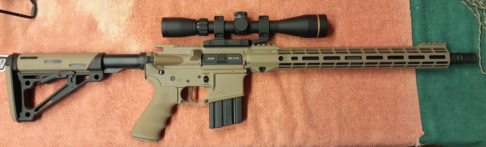 Aero Precision ATLAS S-ONE Free Float M-LOK Handguard - FDE, 15" - Customer Photo From Larry Mayfield