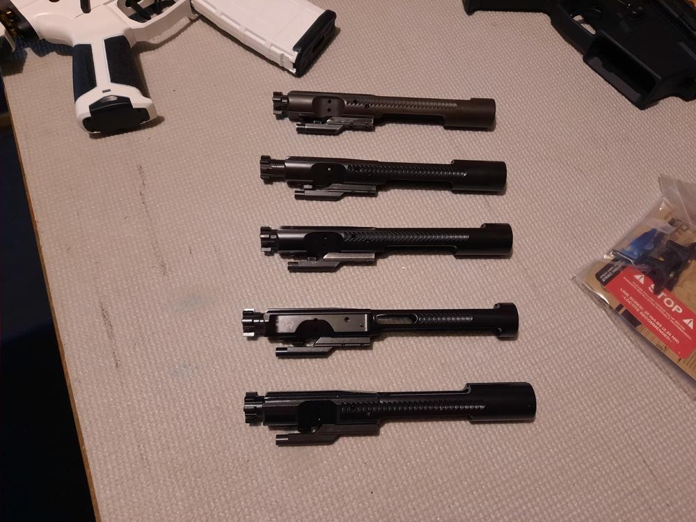 ODIN Works LOW Mass 223 Black Nitride Bolt Carrier Group - Customer Photo From JEREMY ACKERMAN