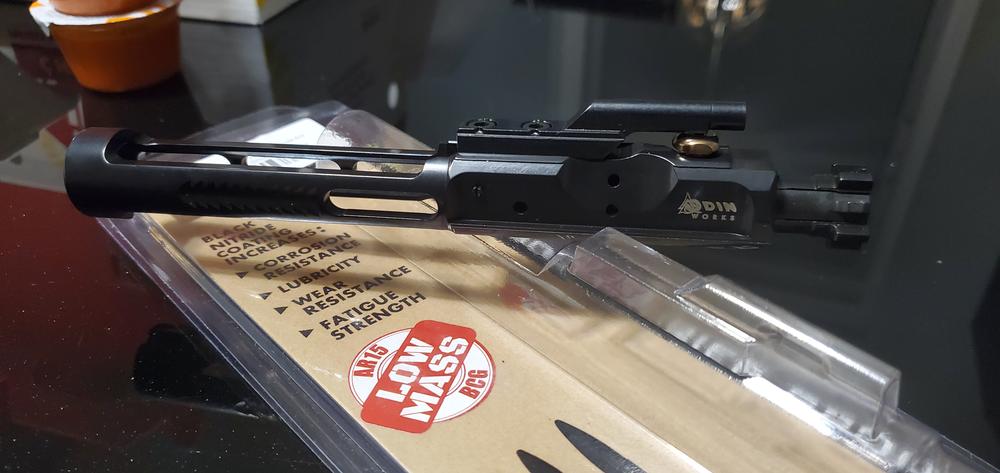 ODIN Works LOW Mass 223 Black Nitride Bolt Carrier Group - Customer Photo From Aniwat Ratana