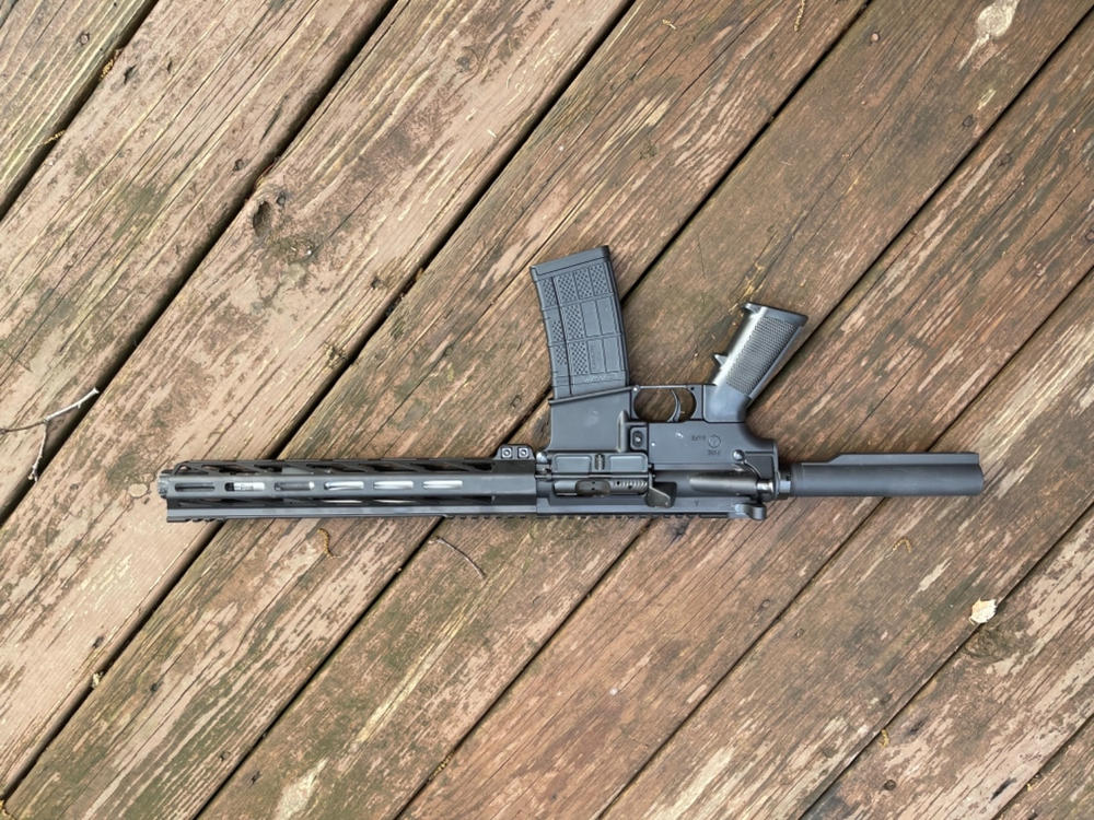 NBS Upper Build Kit w/ Extended Latch Charging Handle - Customer Photo From Johnny Roberts