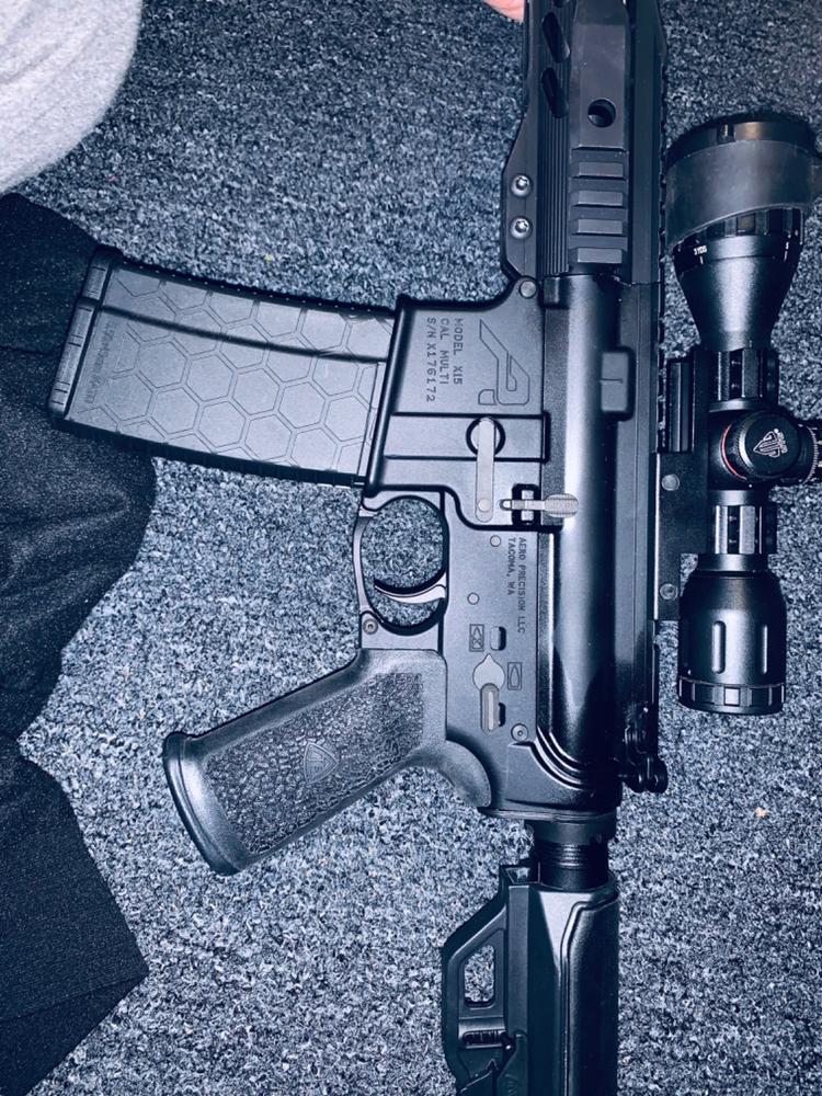 Aero Precision Billet Aluminum Trigger Guard - Black - Customer Photo From afif yang