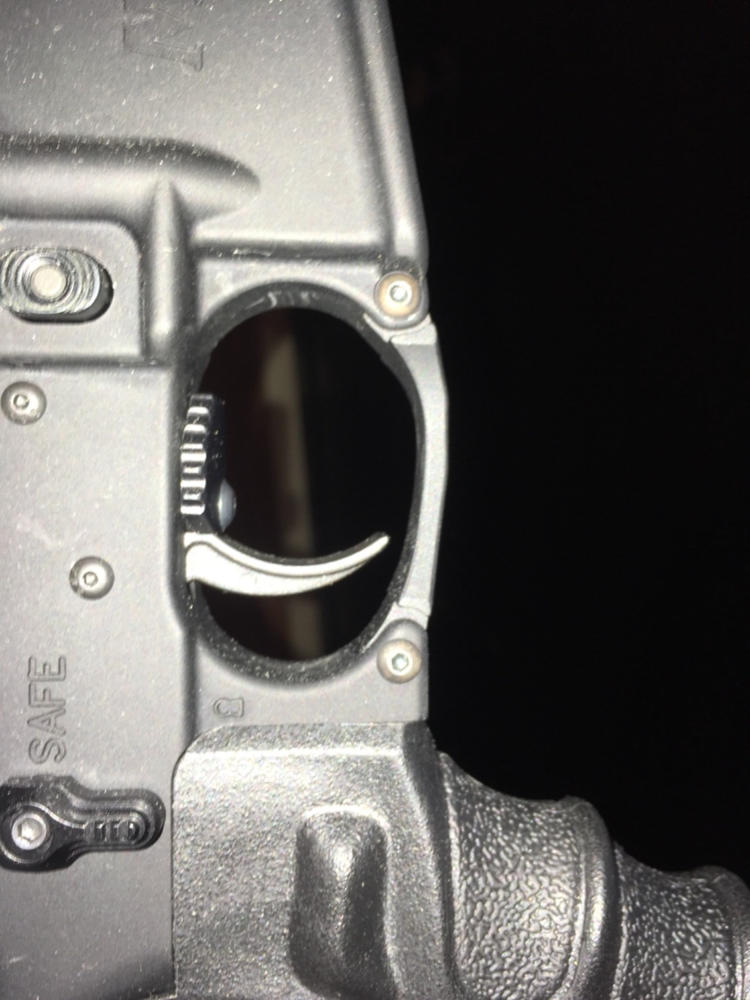 Aero Precision Billet Aluminum Trigger Guard - Black - Customer Photo From Bradley Brewer