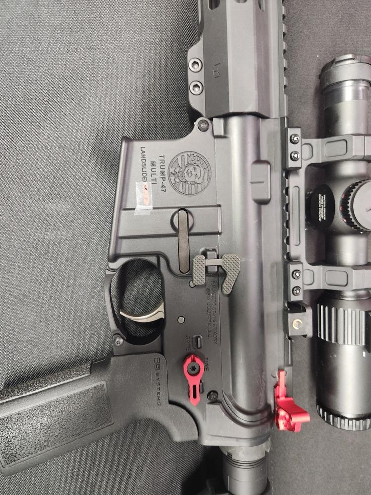 Aero Precision Billet Aluminum Trigger Guard - Black - Customer Photo From Mark Hopper