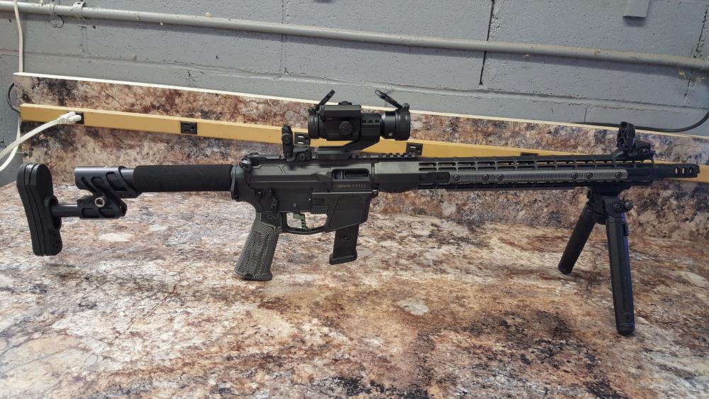 Strike Industries Ambidextrous Polymer ISO Latch - Customer Photo From Steve/Paladino Arms