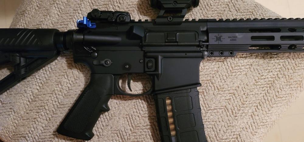 Anderson Assembled Lower Receiver w/ LPK - Closed Trigger - Customer Photo From Justin Lauria