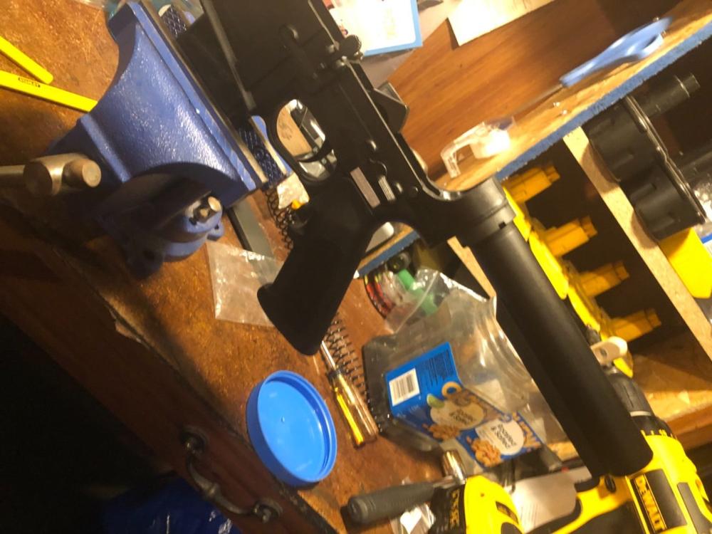 Anderson Assembled Lower Receiver w/ LPK - Closed Trigger - Customer Photo From Dietrich Pilkinton