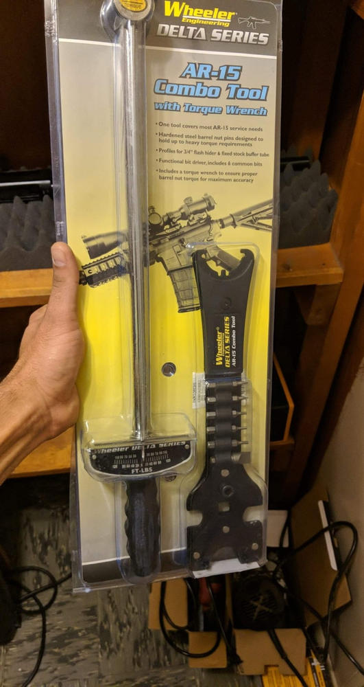 Wheeler Delta Series AR Combo Tool With Torque Wrench - Customer Photo From Dustin Myles