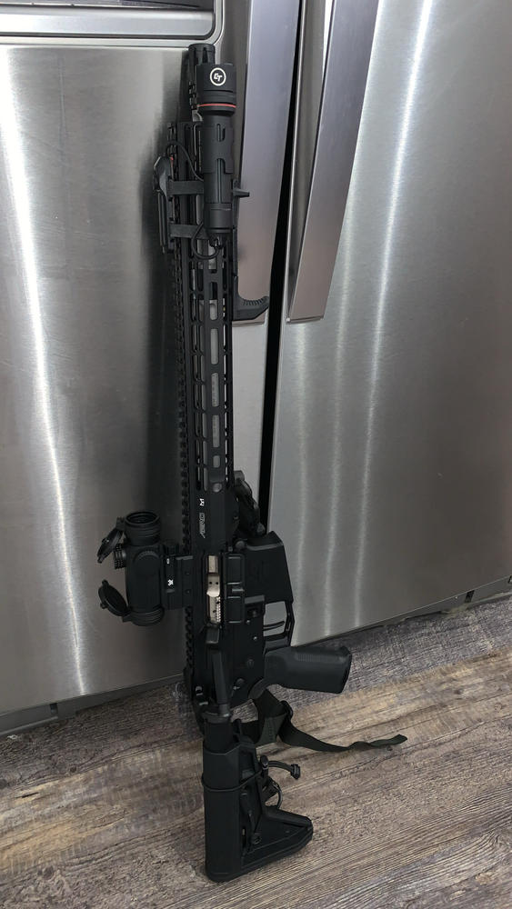 Aero Precision M4E1 Threaded 16" .223 Wylde Fluted Complete Upper Receiver with ATLAS R-ONE Handguard - Anodized Black - Customer Photo From John Doe