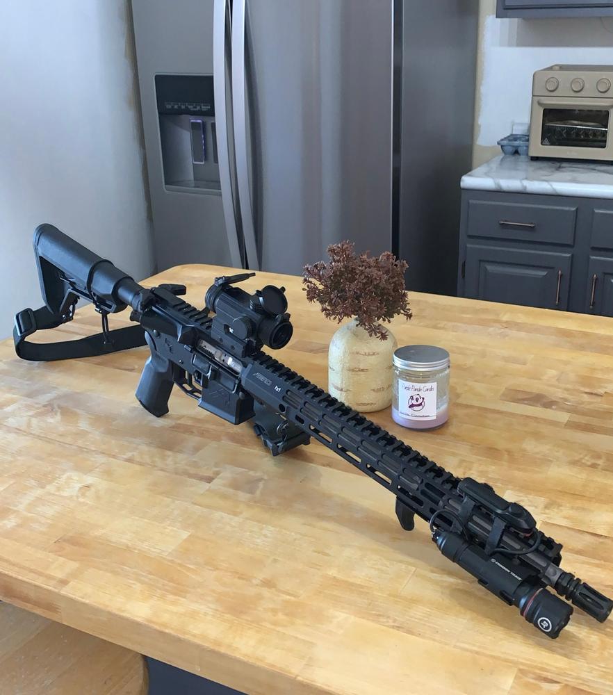 Aero Precision M4E1 Threaded 16" .223 Wylde Fluted Complete Upper Receiver with ATLAS R-ONE Handguard - Anodized Black - Customer Photo From John Doe