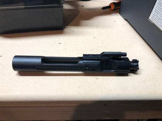 Toolcraft .458 SOCOM/.450 Bushmaster BCG (Bolt Carrier Group) - Black Nitride - Customer Photo From Pedro Elmadjian