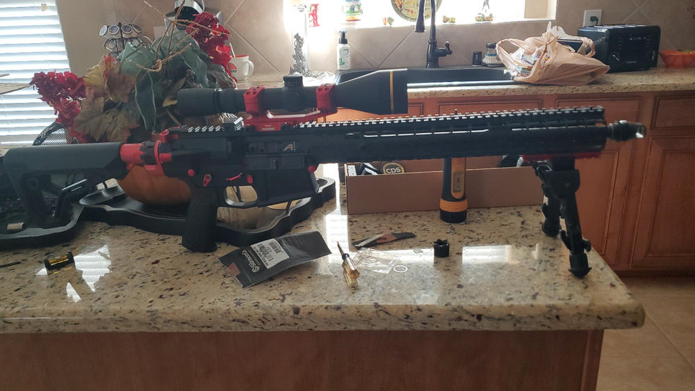 Kaw Valley Precision AR-10 Carbine Stainless Steel Tungsten Buffer - 5.6oz - Customer Photo From jason hill