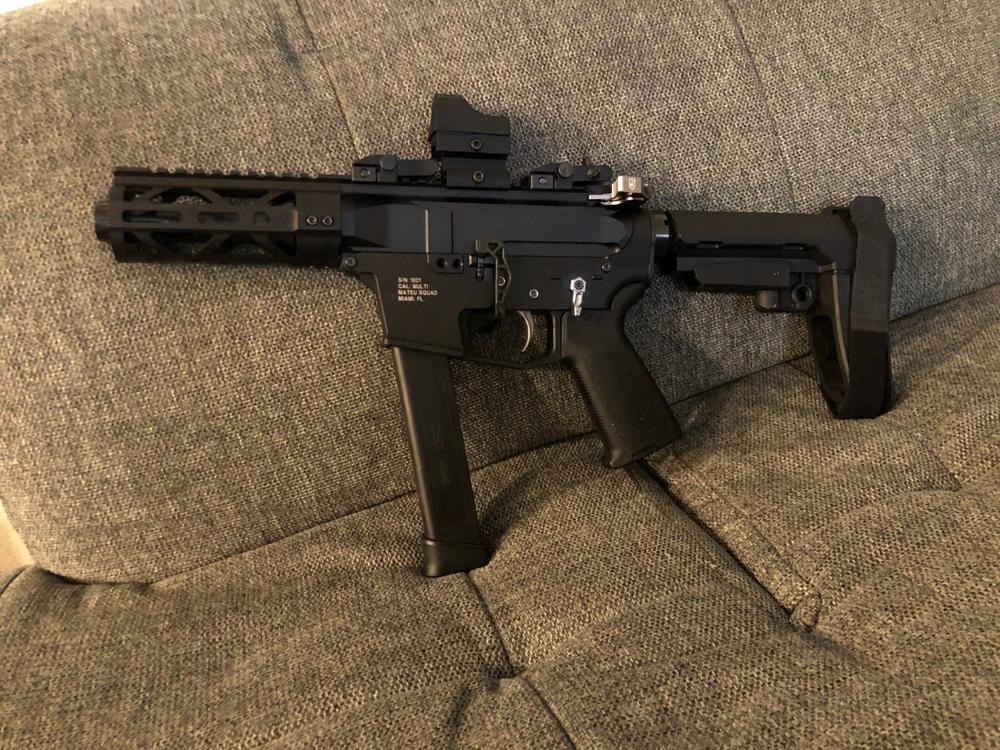 Kaw Valley Precision AR-15 Konza Free Float M-LOK Handguard - 5" - Customer Photo From Jorge Mateu