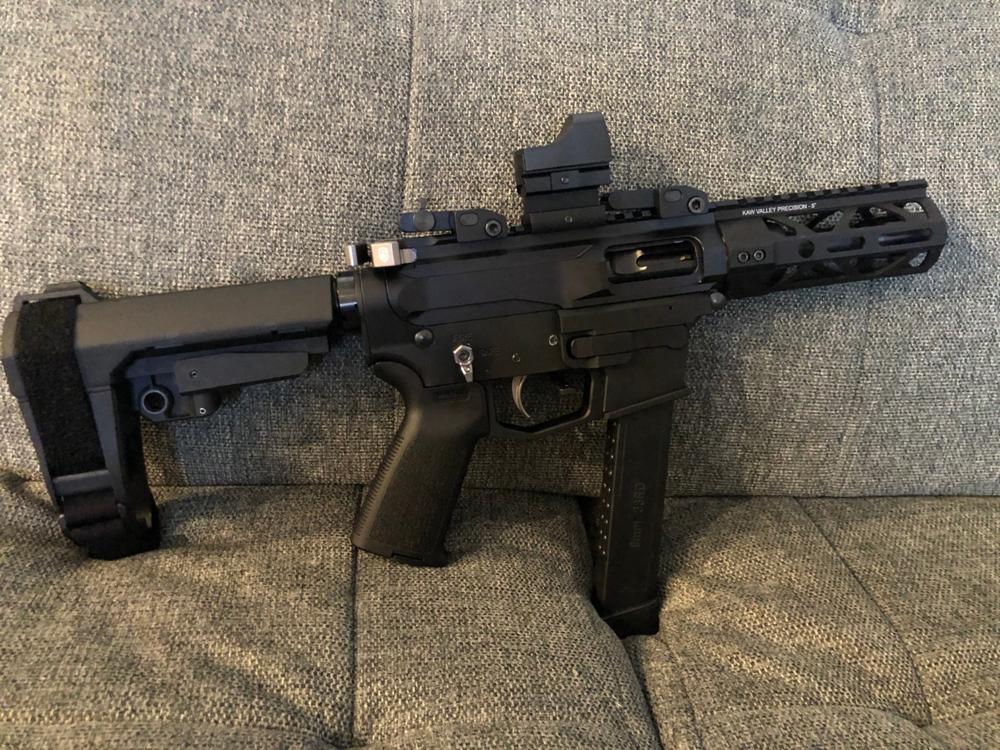 Kaw Valley Precision AR-15 Konza Free Float M-LOK Handguard - 5" - Customer Photo From Jorge Mateu