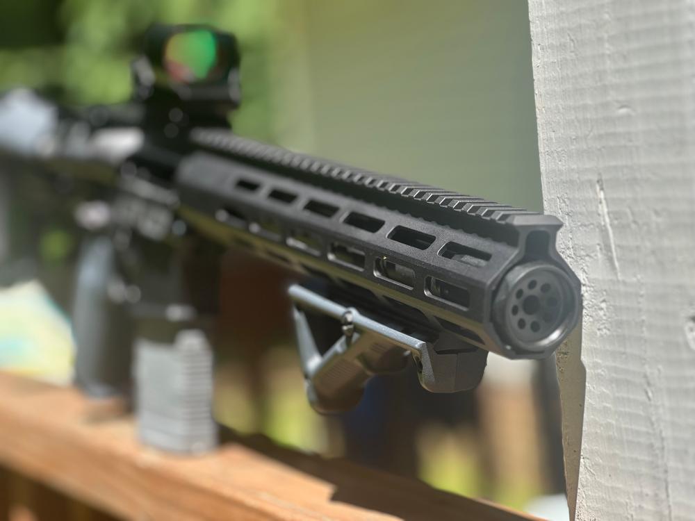 Kaw Valley Precision 2.25" Magnum Linear Comp - Black - Customer Photo From James J.