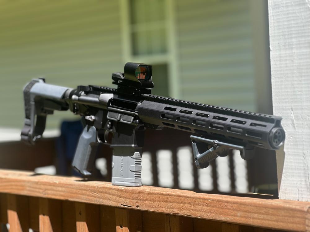 Kaw Valley Precision 2.25" Magnum Linear Comp - Black - Customer Photo From James J.