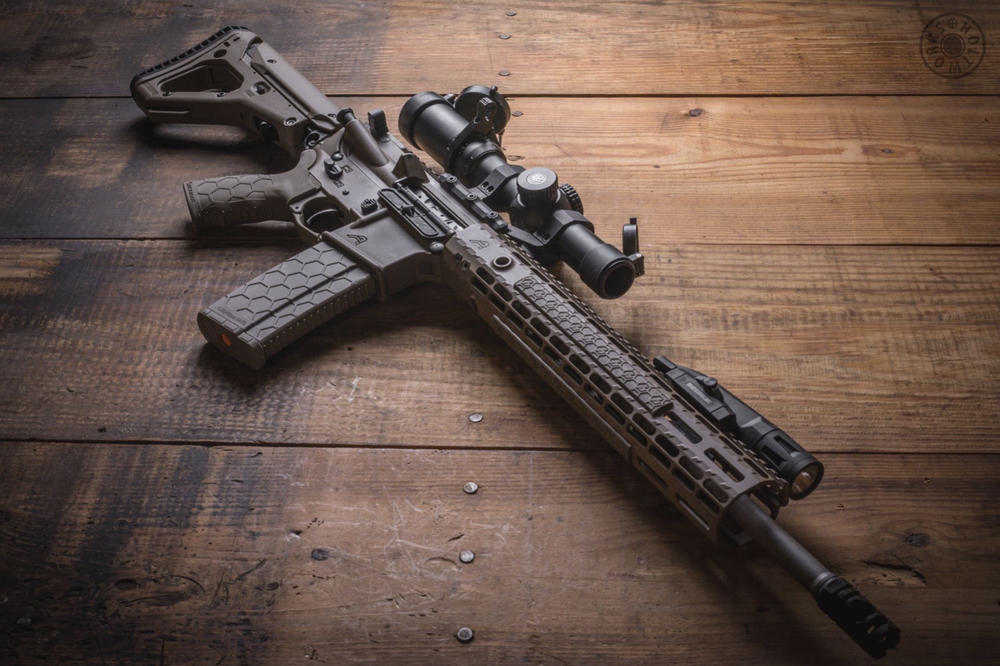 Aero Precision Enhanced M-LOK Free Float Handguard Gen 2 w/ BAR Barrel Nut - 15", Black - Customer Photo From Jason Wollering