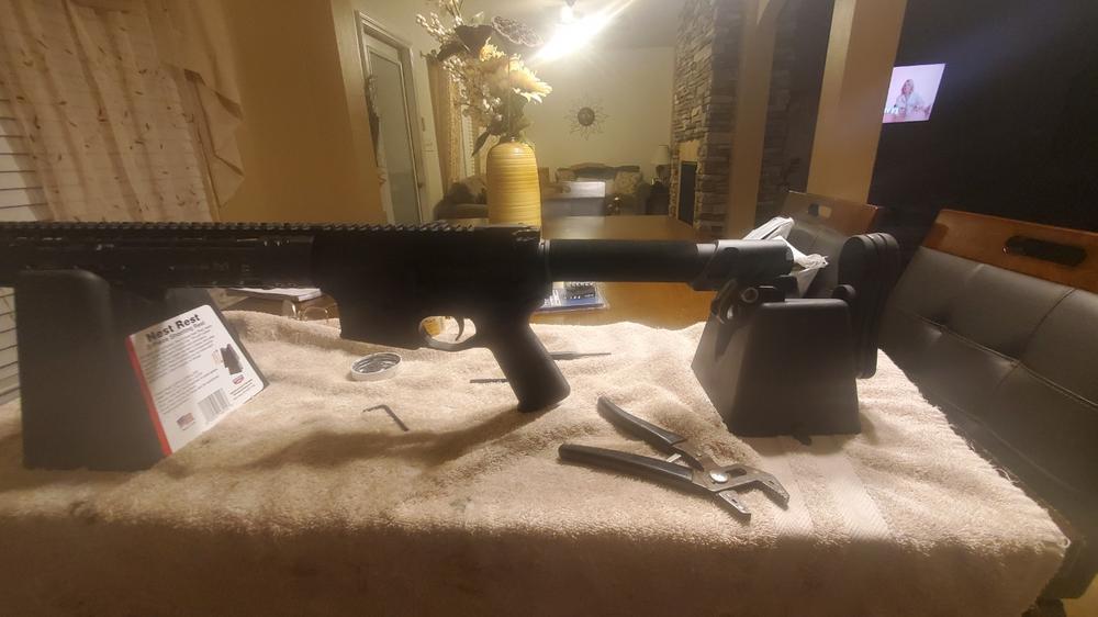 Aero Precision Enhanced M-LOK Free Float Handguard Gen 2 w/ BAR Barrel Nut - 12", Black - Customer Photo From John Robinson