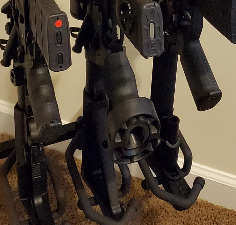 Ergo Tactical Deluxe Grip Beavertail w/ Adjustable Palm Shelf - Black - Customer Photo From Joseph Raub