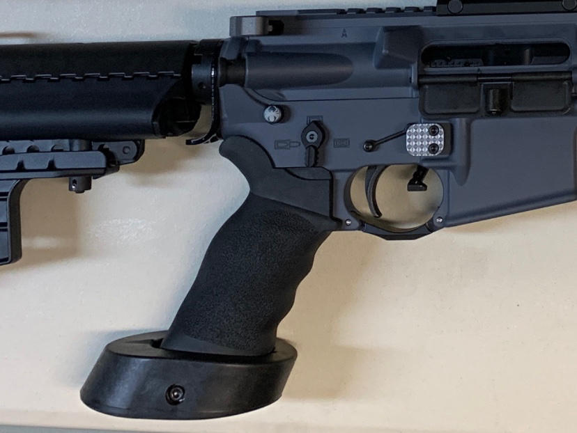 Ergo Tactical Deluxe Grip Beavertail w/ Adjustable Palm Shelf - Black - Customer Photo From Kurt Wajda