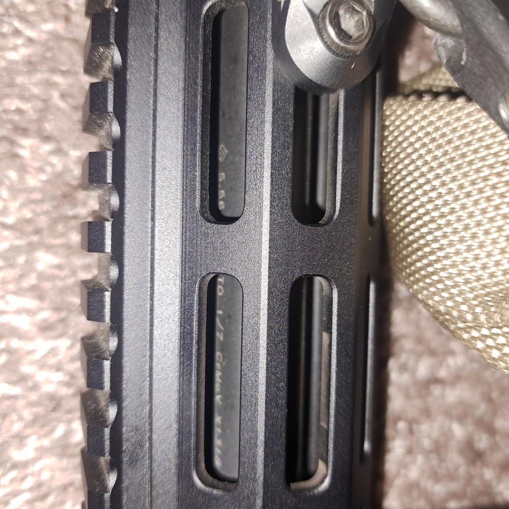 Ballistic Advantage 13.9" 5.56 Government Profile Midlength AR-15 Barrel Modern Series 1:7 Twist - Customer Photo From Bruce Dilley-Miranda