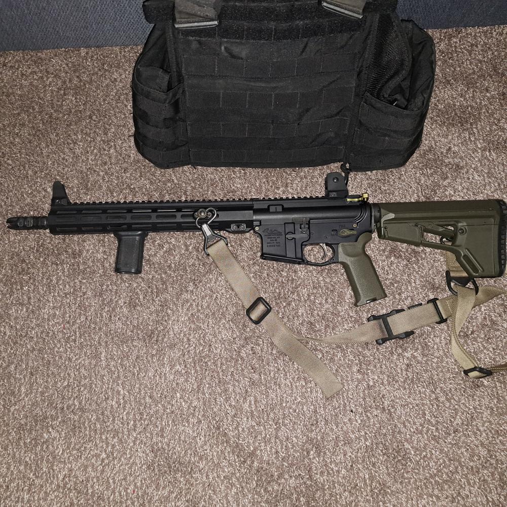 Ballistic Advantage 13.9" 5.56 Government Profile Midlength AR-15 Barrel Modern Series 1:7 Twist - Customer Photo From Bruce Dilley-Miranda