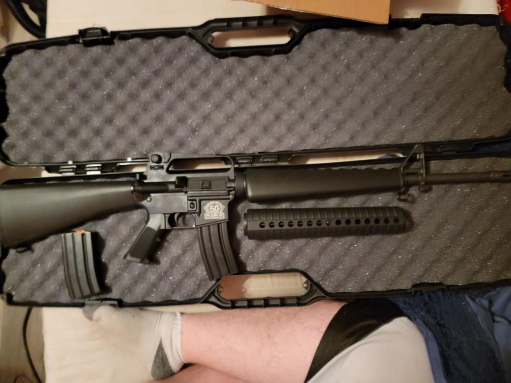 Luth-AR A1 Triangle Handguard - Rifle Length - Customer Photo From Trystan H.