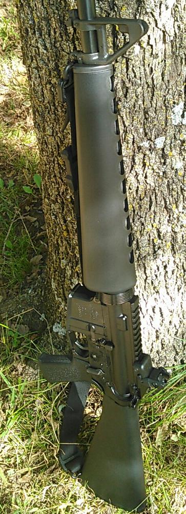 A1 Triangle Handguard - Rifle Length - Customer Photo From Rich Downing