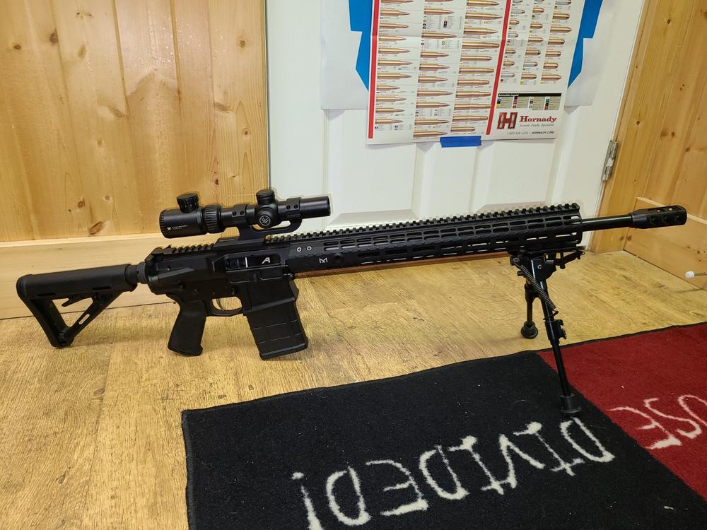 Aero Precision M5E1 Complete Upper, 20" .308 Rifle Barrel, 16.6" Enhanced Handguard - Anodized Black - Customer Photo From Eli Jacobson