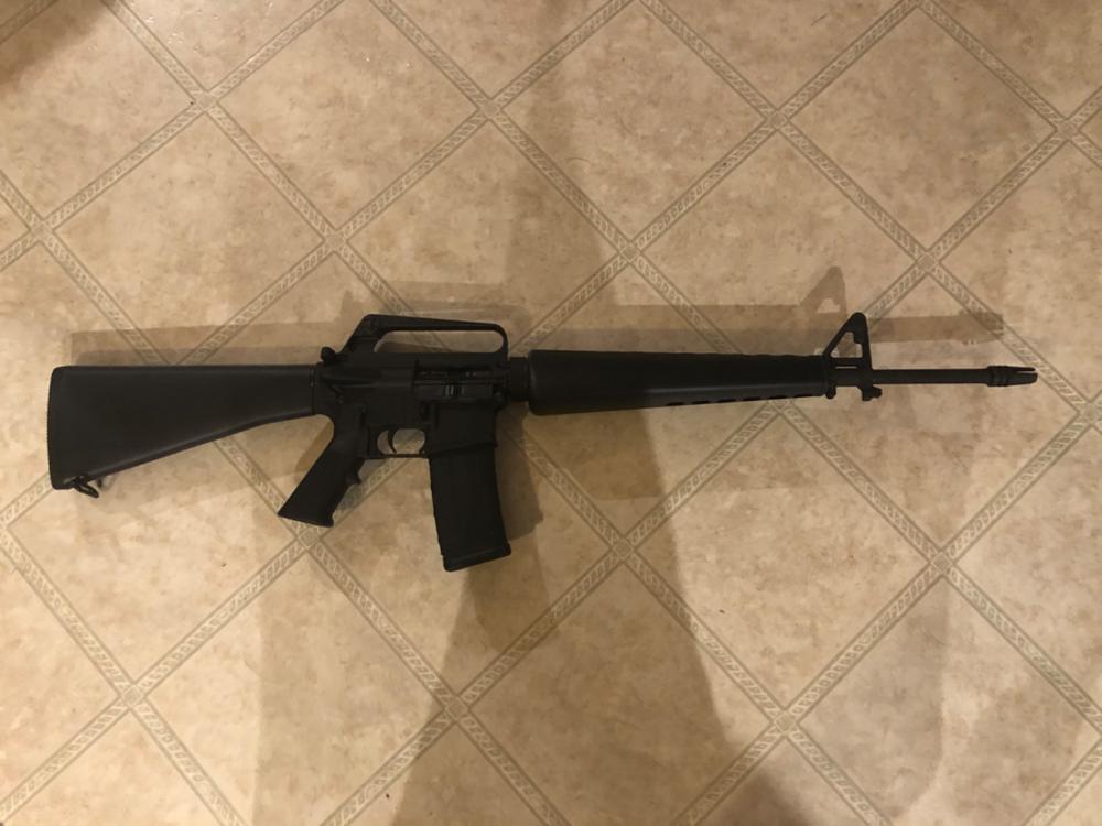 NBS 20″ 5.56 Lightweight Contour 1:9 Rifle Length Barrel w/ FSB – Phosphate - Customer Photo From Joseph Aderman