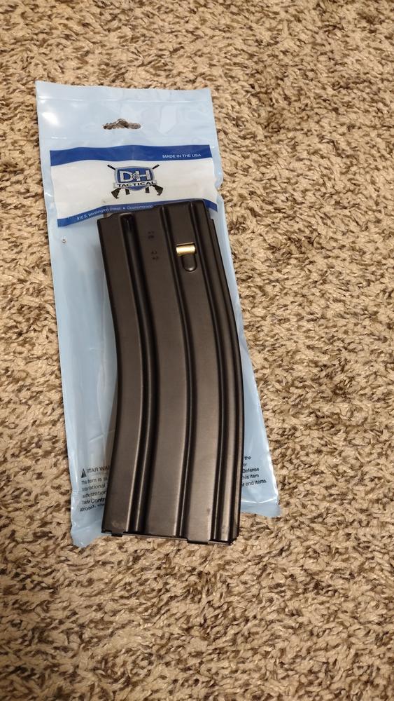 D&H AR-15 5.56 30 Round Aluminum Magazine - Customer Photo From Mitteran