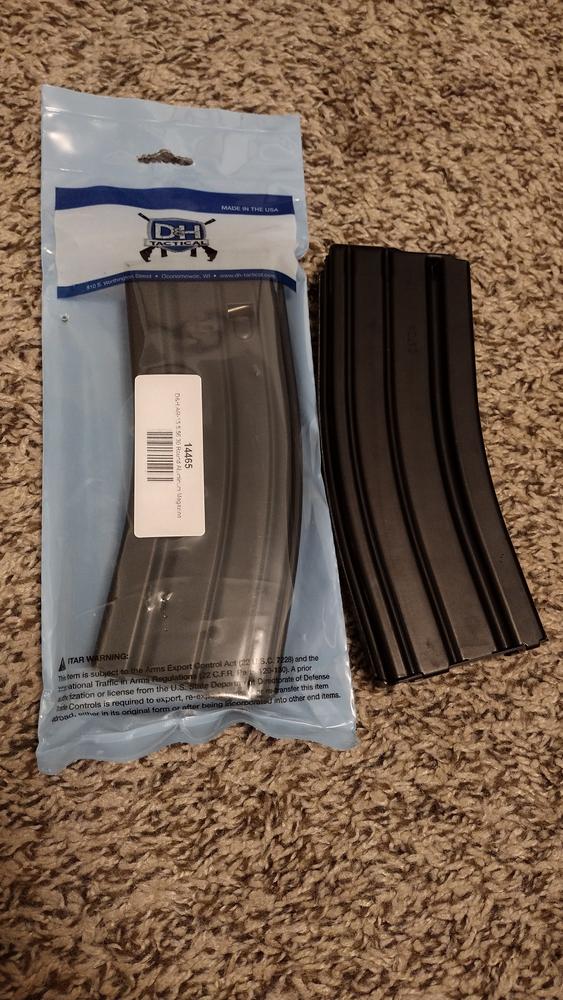 D&H AR-15 5.56 30 Round Aluminum Magazine - Customer Photo From Mitteran