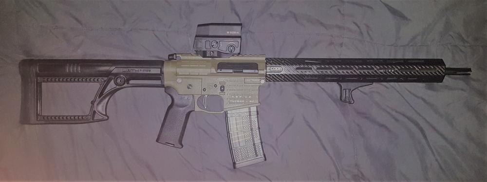 Luth-AR MBA-2 Skullaton Rifle Stock - Customer Photo From SM