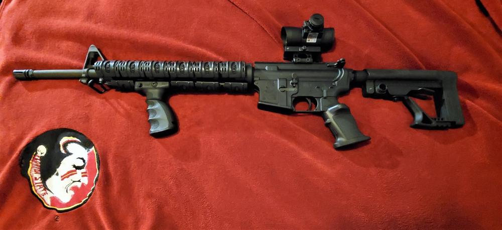 Luth-AR AR-15 / AR-10 Chubby Grip - Black - Customer Photo From Henry Flagg