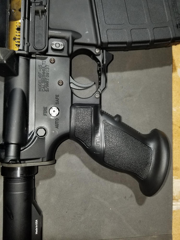 Luth-AR AR-15 / AR-10 Chubby Grip - Black - Customer Photo From Joseph Digrazio